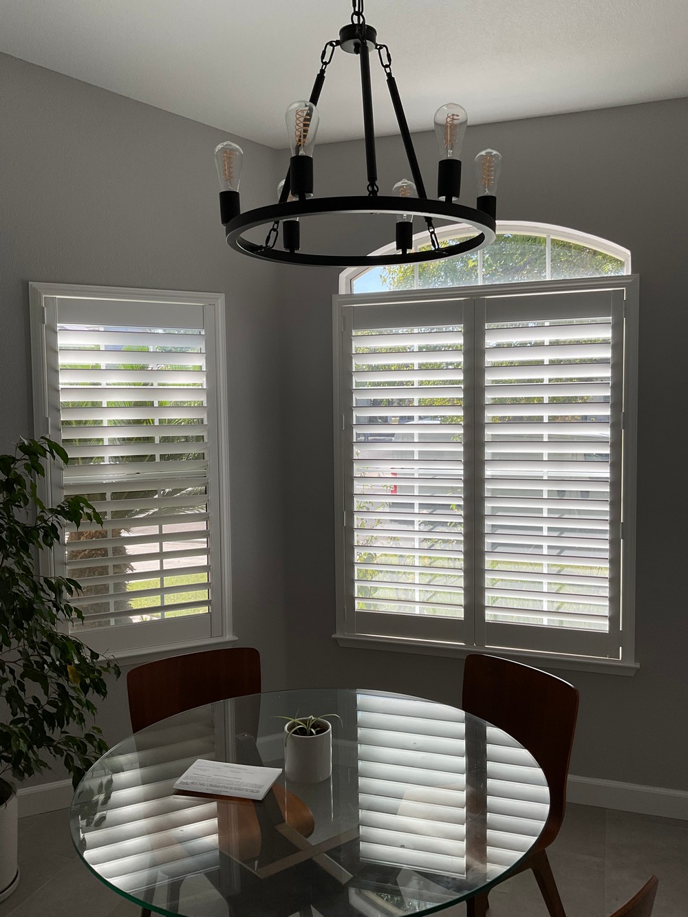 Vinyl Shutters Completing This Home in Harlan Ranch Clovis, CA